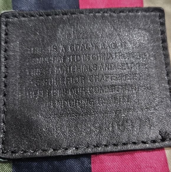 Coach 2010 Poppy LEGACY STARDUST Bag W/Legacy Wristlet & Scarf - Picture 7 of 16